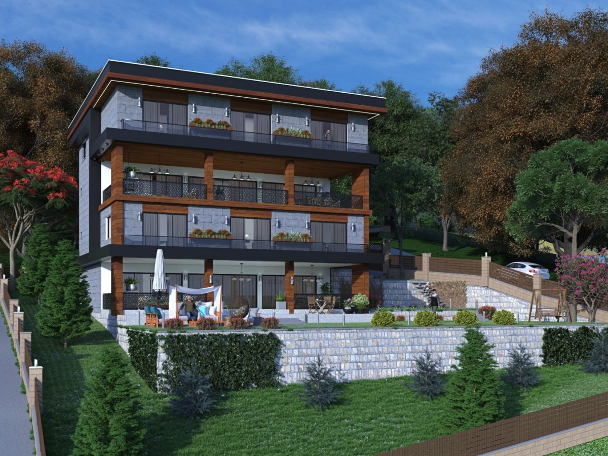 Doğal Doku ve Modern Lüks: SPA Alanlı ve Teraslı Malikane Projesi