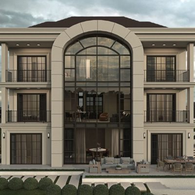 Neo-Klasik Şıklık: Galerili ve Teraslı Lüks Villa Projesi