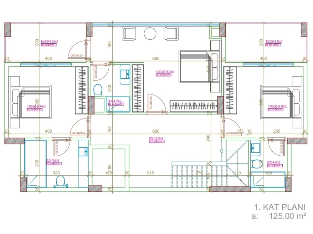 Neo-Klasik Şıklık: Galerili ve Teraslı Lüks Villa Projesi