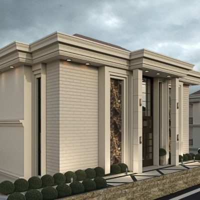Neo-Klasik Şıklık: Galerili ve Teraslı Lüks Villa Projesi