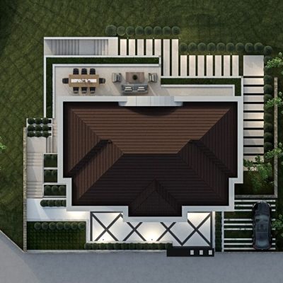 Neo-Klasik Şıklık: Galerili ve Teraslı Lüks Villa Projesi