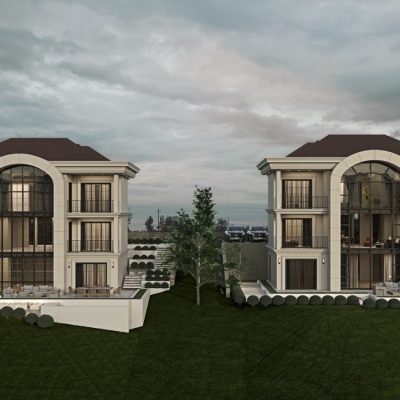Neo-Klasik Şıklık: Galerili ve Teraslı Lüks Villa Projesi