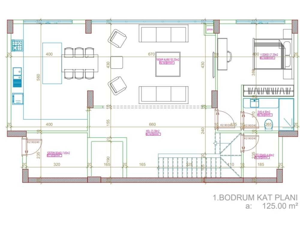 Neo-Klasik Şıklık: Galerili ve Teraslı Lüks Villa Projesi