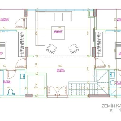 Neo-Klasik Şıklık: Galerili ve Teraslı Lüks Villa Projesi